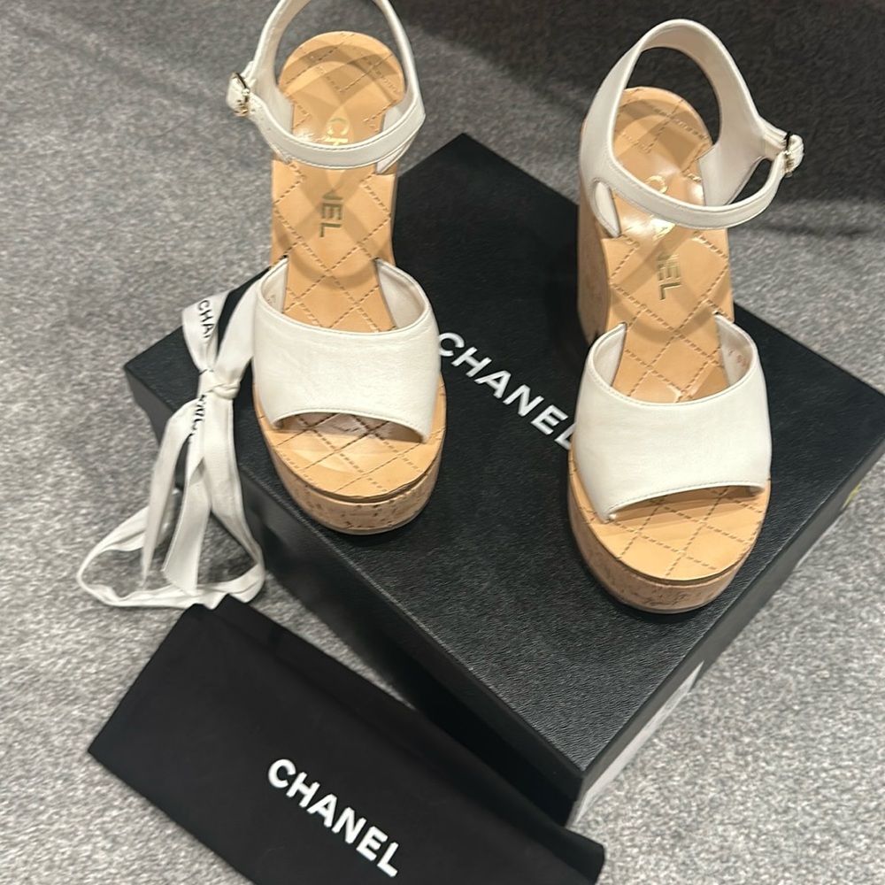 Authentic Chanel Sandals